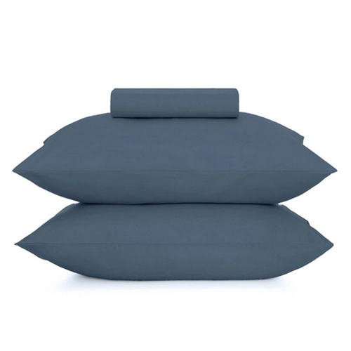 JOGO DE CAMA SIMPLES TOQUE ACETINADO LISO ROLINHO