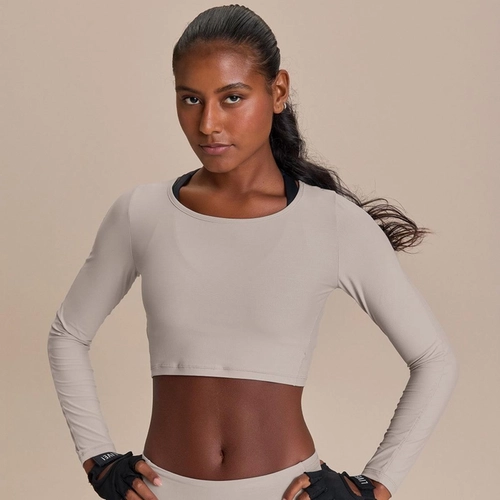 CAMISETA CROPPED ML HARMONY