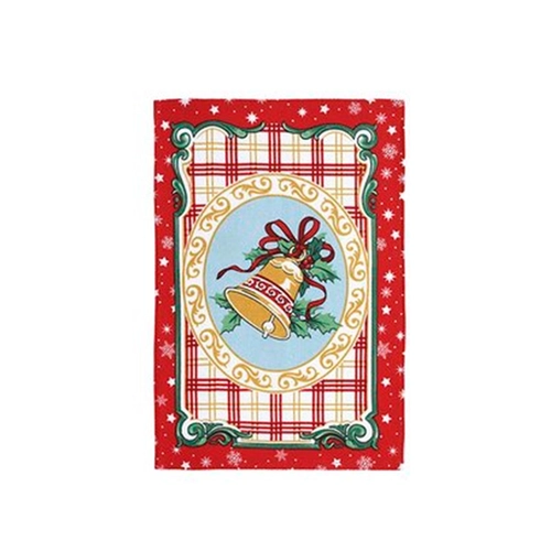 PANO DE COPA FELPUDO PRATA ESTAMPADO NATAL 117