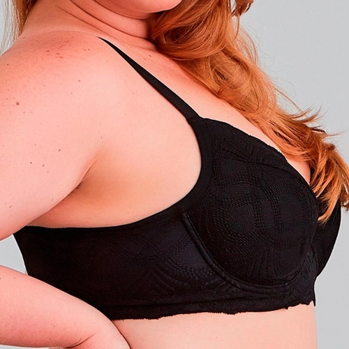 SUTIA PLUS SIZE SEM BOJO AROS COBERTURA RENDA