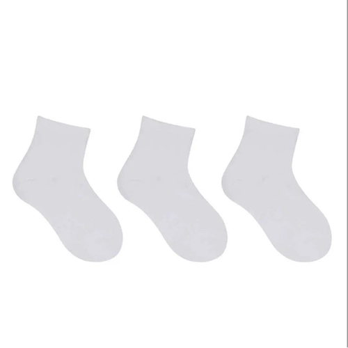 KIT 3X1 MEIAS JUVENIL CURTO UNISSEX 004HOMCJUV