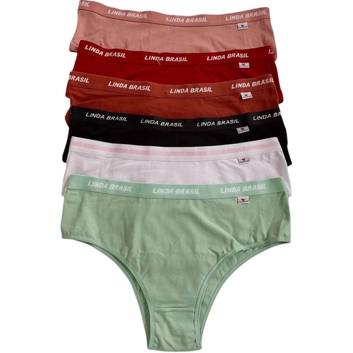 KIT 6 CALCINHAS LINDA BRASIL 2722