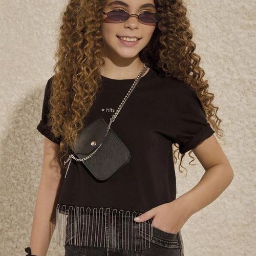 BLUSA MEIA MALHA PENTEADA A5100