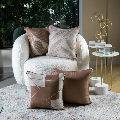 CAPA DE ALMOFADA RUSTIC LINEN COM CORDONE 322005