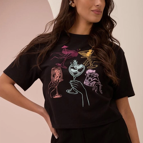 BLUSA MEIA MALHA PENTEADA C5173