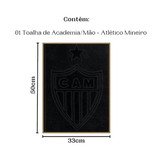 TOALHA SOCIAL JACQUARD ATLETICO MINEIRO