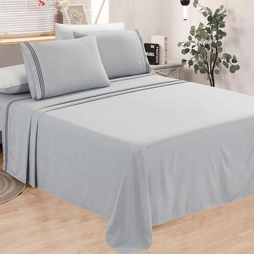 JOGO DE CAMA BORDADO ELOS