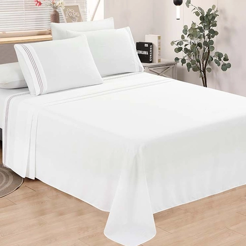 JOGO DE CAMA BORDADO ELOS