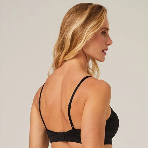 TOP COM BOJO EM MICROFIBRA