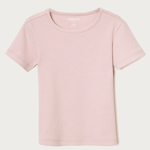 BLUSA MANGA CURTA INFANTIL MENINA EM RIBANA 5DZT