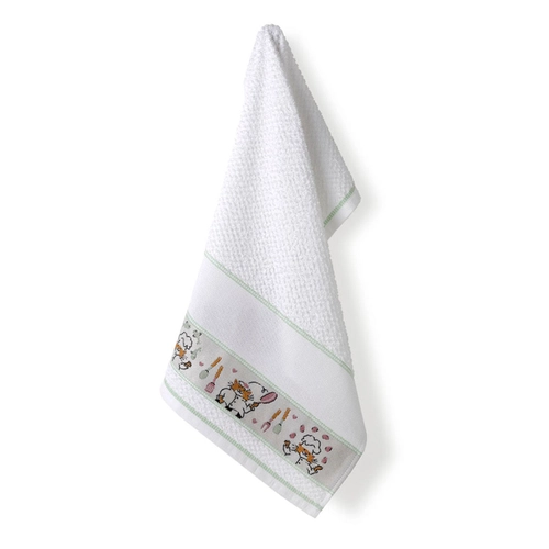 PANO DE COPA FELPUDO JACQUARD PARA BORDAR VIGO LISO