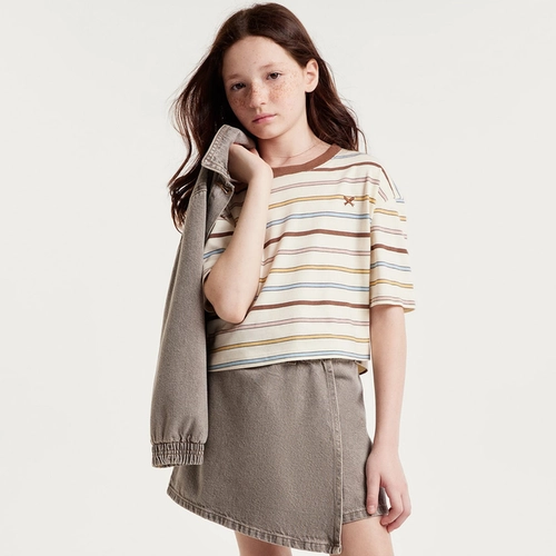 BLUSA INFANTIL MENINA BOXER OVERSIZED 5G7F