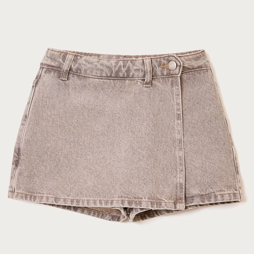 SHORTS SAIA INFANTIL EM JEANS ESTONADO CAVF