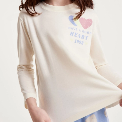 PIJAMA MANGA LONGA FEMININO INFANTIL 56WD