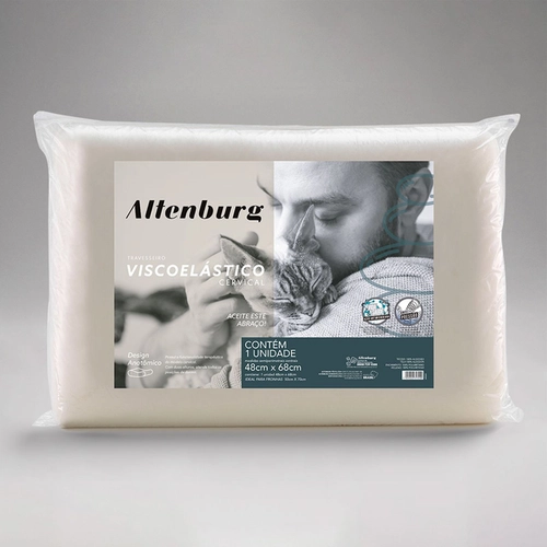 TRAVESSEIRO VISCOELASTICO CERVICAL