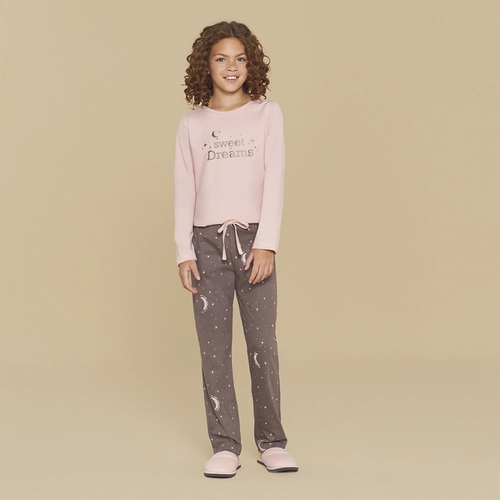 PIJAMA LONGO FEMININO INFANTIL SWEET DREAMS