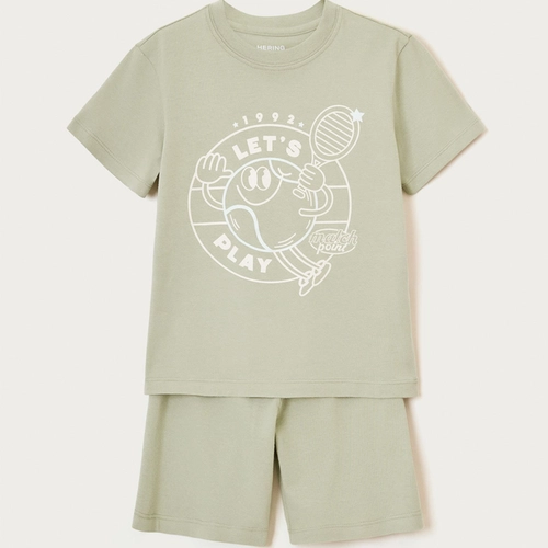 PIJAMA INFANTIL MENINO CURTO COM ESTAMPA 56DX