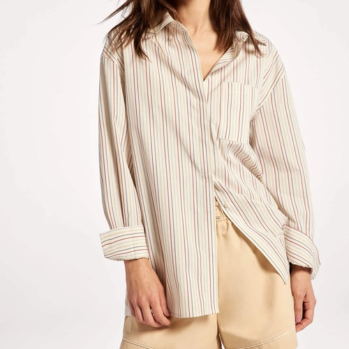 CAMISA FEMININA MANGA LONGA FIO TINTO K6NT