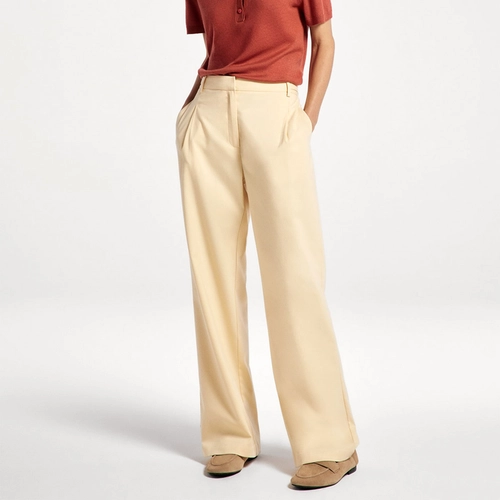 CALCA FEMININA RETA EM ALFAIATARIA K6P1