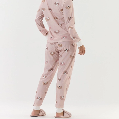 PIJAMA FEMININO MANGA LONGA COM CALCA 2011327
