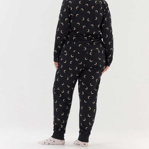 PIJAMA FEMININO MANGA LONGA COM CALCA PLUS SIZE 2020108