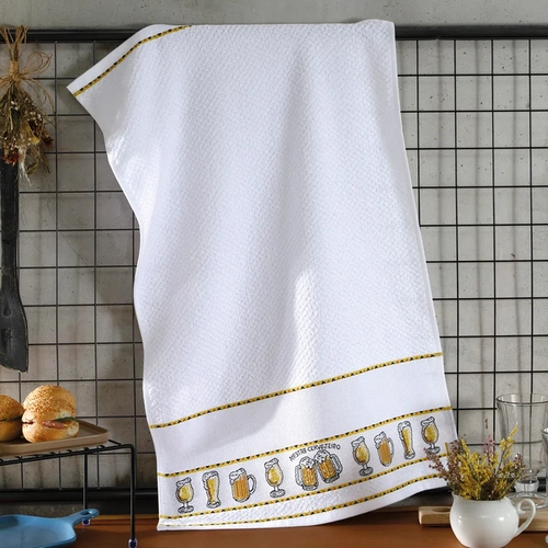 PANO DE COPA FELPUDO JACQUARD PARA BORDAR VIGO LISO