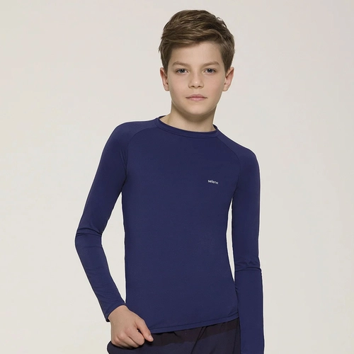 CAMISETA MANGA LONGA PROTECAO UV INFANTIL 24000.006