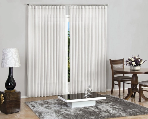 CORTINA INOVE DUPLEX MONACO COM FORRO E DESLIZANTE PARA TRILHO