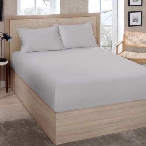 LENCOL AVULSO LISO C/ELASTICO PREMIUM 150 100% ALGODAO