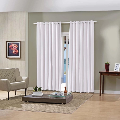 CORTINA DUPLEX LISA CROMO