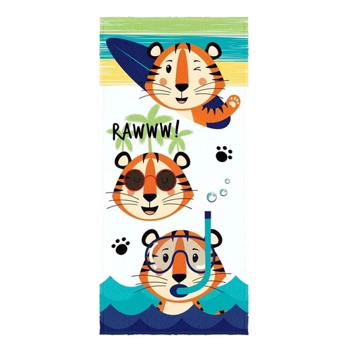 TOALHA FELPUDA ESTAMPADA AVENTURA