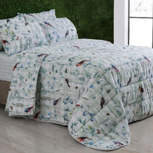 JOGO DE CAMA 180 FIOS SONHARE PRATA