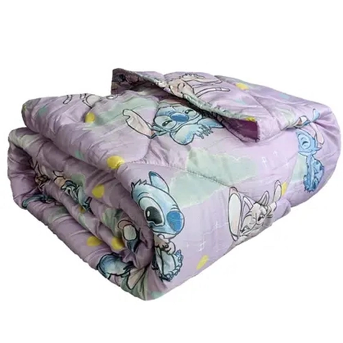 EDREDOM DUPLA FACE MICROFIBRA ESTAMPADO