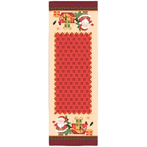 TRILHO RETANGULAR ESTAMPADO NATAL