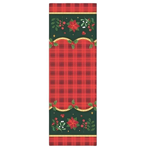 TRILHO RETANGULAR ESTAMPADO NATAL