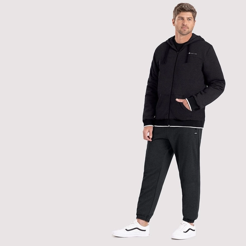 JAQUETA MOLETOM FELPADO