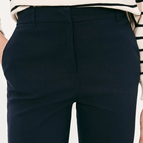 CALCA BASICA FEMININA CINTURA MEDIA EM ALFAIATARIA K0VU