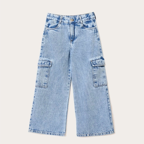 CALCA JEANS FEMININO INFANTIL C5MY