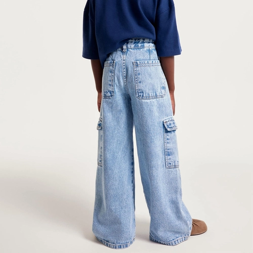 CALCA JEANS FEMININO INFANTIL C5MY