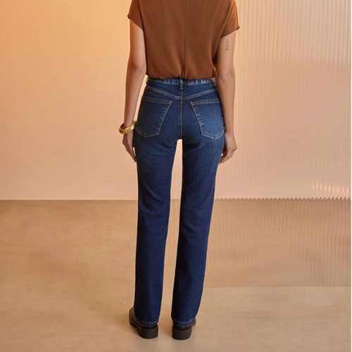 CALCA JEANS COM ELASTANO J6782