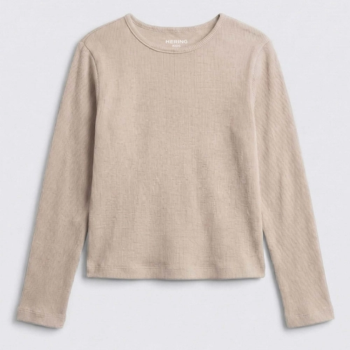 BLUSA MANGA LONGA INFANTIL MENINA EM RIBANA 5DZR