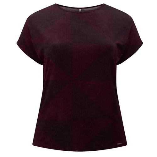 BLUSA MALHA VISCOSE COM ELASTANO MANGA CURTA C8141